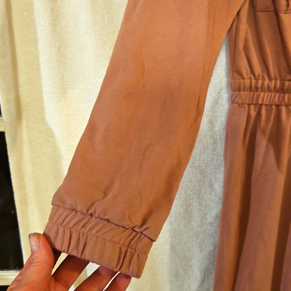 Pink Utility Jumpsuit - Picture 4 of 7